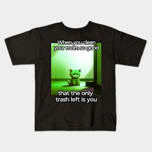 Funny Meme - Sarcastic Quote - Cat Kids T-Shirt